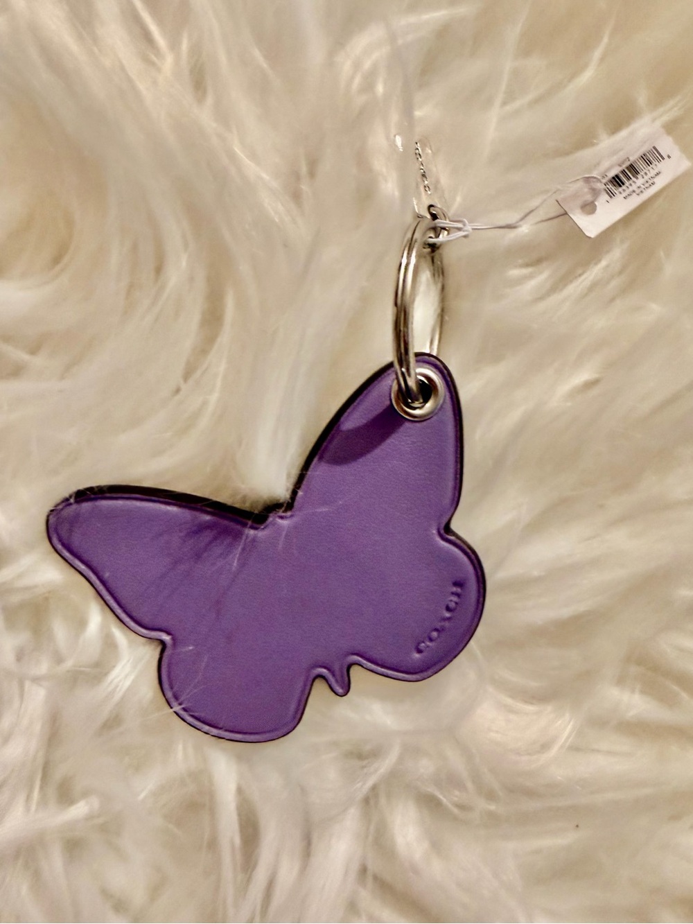 🥰♥️ NWT Coach Butterfly Keychain Charm